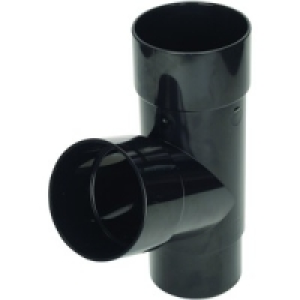 Roundline Downpipe Branch Black