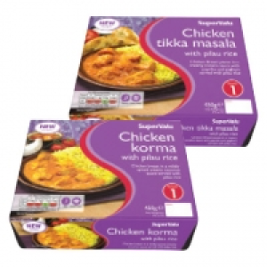 SuperValu Indian Ready Meals, 450g, (All Varieties)