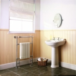 Etiquette 675 x 952mm Towel Rail Chrome