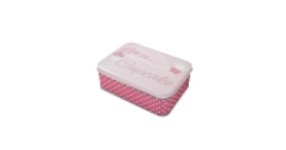 Vintage Text Flip Lid Food Tin £3.99