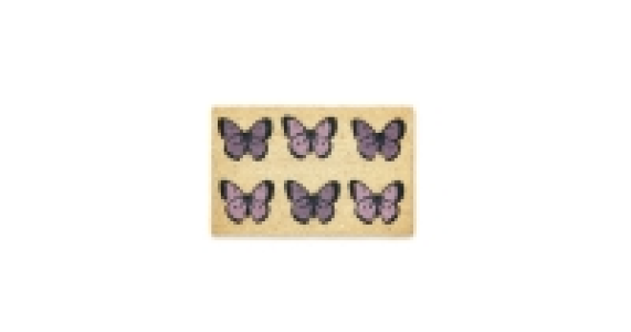 Butterflies Design Coir Mat
