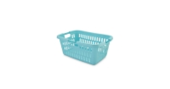 Pastel Green Laundry Basket