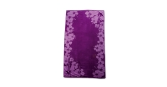 Luxury Flowers Print Beach Towel