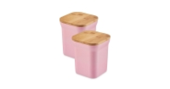 Bamboo Medium Storage Canisters