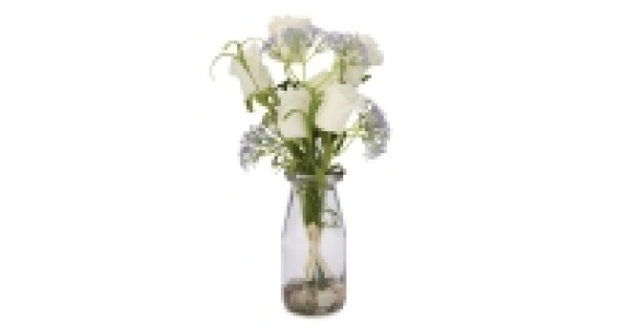 Vintage Bottle - White Rose & Lilac