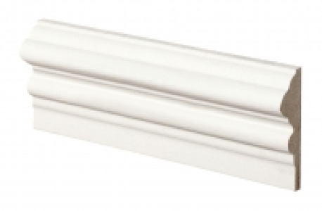 Wickes Pre Primed MDF Dado Rail 18 x 58 x 2400mm Pack 4