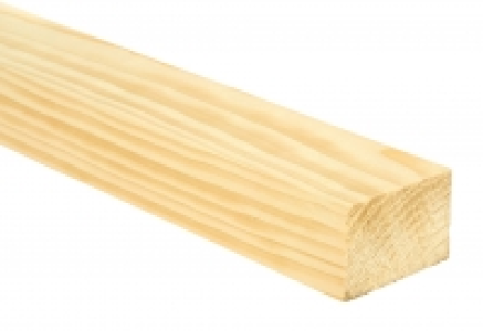 Wickes Whitewood PSE 44 x 69 x 2400mm Single