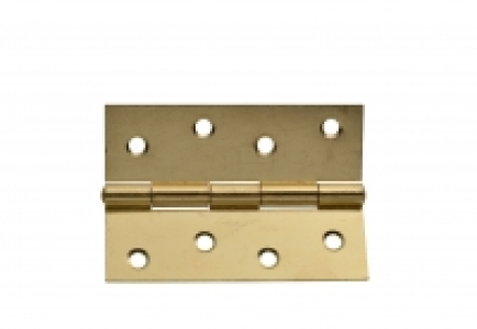 Wickes Butt Hinge Brass Effect 102mm 2 Pack