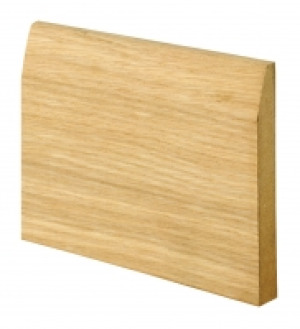 Wickes Real Oak Veneer Chamfered Skirting 15 x 120 x 2400mm  £48.29