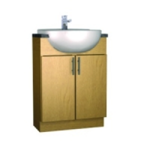Arizona Semi Recessed Basin Unit 600mm