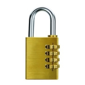 Wickes Combination Padlock Steel 40mm £5.99