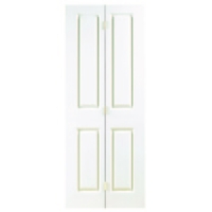 Wickes Stirling Internal Bi-Fold Door White Grained Moulded  £65.99