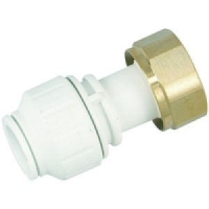 Straight Tap Connector 15mmx3/4in