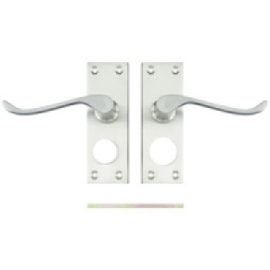 Wickes York Privacy Handle Satin Nickel £10.39