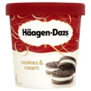 H&auml;agen-Dazs Cookies & Cream Ice Cream &pound;4.00