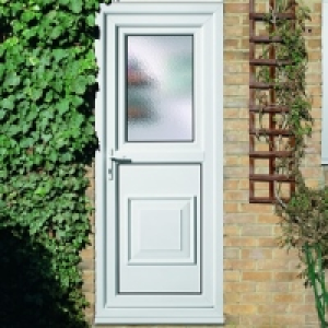 Wickes Stable Pre-Hung uPVC Door 2085x838mm Right Opening
