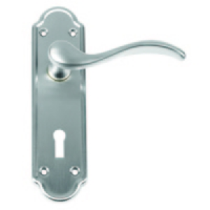 Urfic Lisbon Lock Handle Satin Nickel