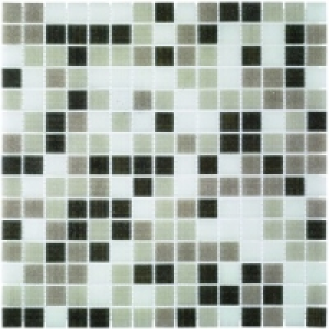 Wickes Mocha Brown Matt Glass Mosaic Tile 330x330mm
