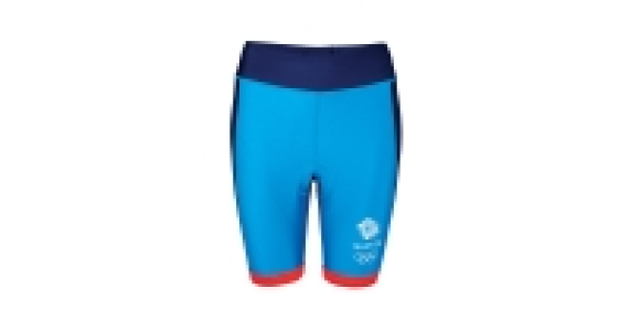 Ladies Blue Team GB Cycling Shorts
