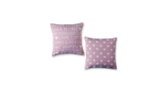 Be Happy Soft Cushion Cover 2-Pack £4.99