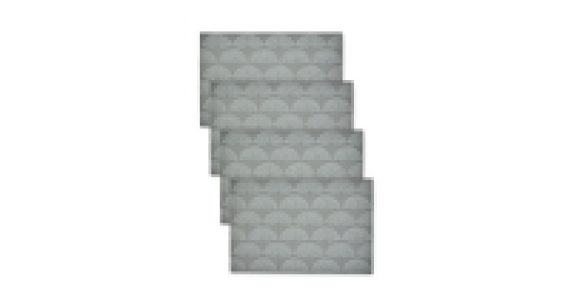 Woven Geo Print Placemats - 4 pack