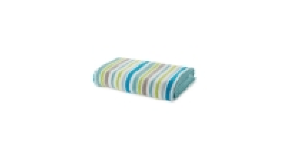 Open Stripe Bath Towel