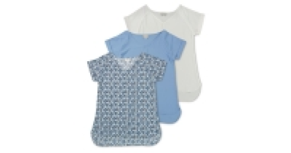 Ladies Short Sleeve V-Neck Top £3.49