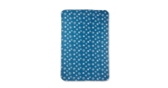 Blue Paw Printed Pet Blanket