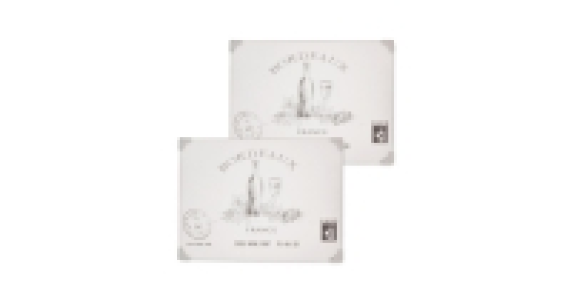 Twin Frosted Glass Worktop Saver