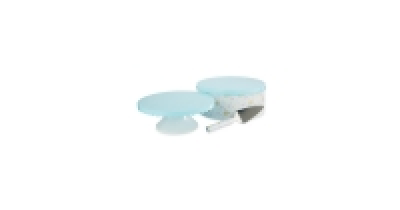 Floral Cake Tin & Plate Set
