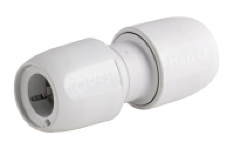 Hep2O Straight Connector 15mm PK 10