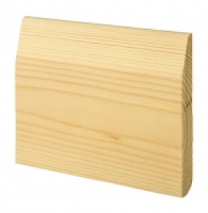 Wickes Dual Purpose Chamfered/Bullnose Pine SKIRTING15 x 119