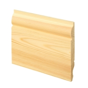 Wickes Dual Purpose Pine Torus/Ogee Skirting 15 x 119 x 3600