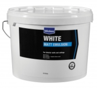 Wickes White Emulsion 10L £12.99