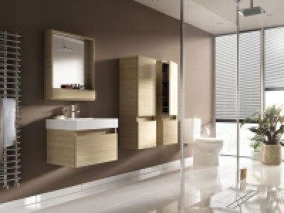 Wickes Mondavio Tall Unit Aragon Oak 300mm