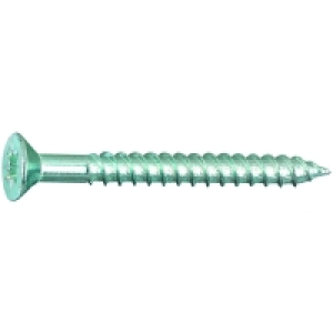 Wickes Twin Thread Screws No.8 x 19mm Pack 200