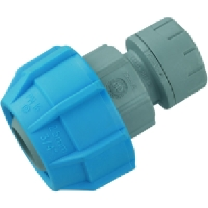 Wickes Polyplumb MDPE Adaptor 15 x 25mm