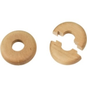Wickes Real Wood Pipe Surrounds Light Wood Effect 2 Pack £4.99