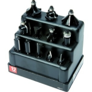 Router Bit Set 1/4in PK12