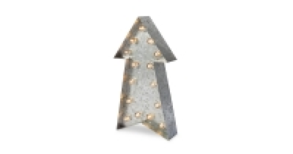 Zinc LED Arrow Sign