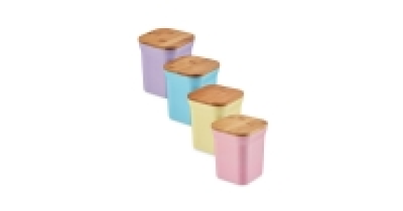 Bamboo Medium Storage Canisters £9.99