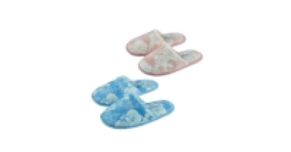 Ladies Floral Supersoft Slipper £3.99