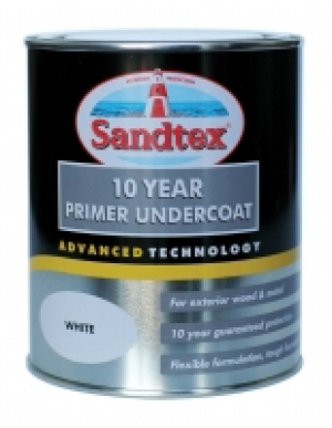 Sandtex 10 Year Primer/Undercoat White 750ml