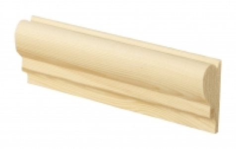 Wickes Pine Picture Rail 20 x 44 x 2400mm Pack 4 £16.79