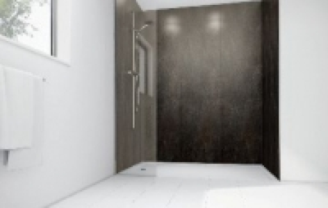 Wickes Ash Gloss Laminate 900x900mm 3 sided Shower Panel Kit £635.00
