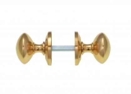 Wickes Victorian Mortice Knob Polished Brass Finish £10.13