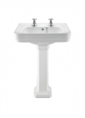Wickes Charm Ceramic Basin with Full Pedestal 600mm £78.00