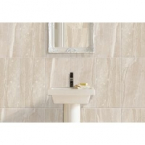 Wickes Newton Beige Matt Ceramic Wall Tile 248 x 498mm