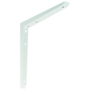 Hi-Load Mitred Bracket White 10in