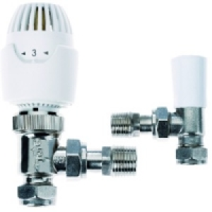 Drayton 15mm Angled Body TRV Lockshield